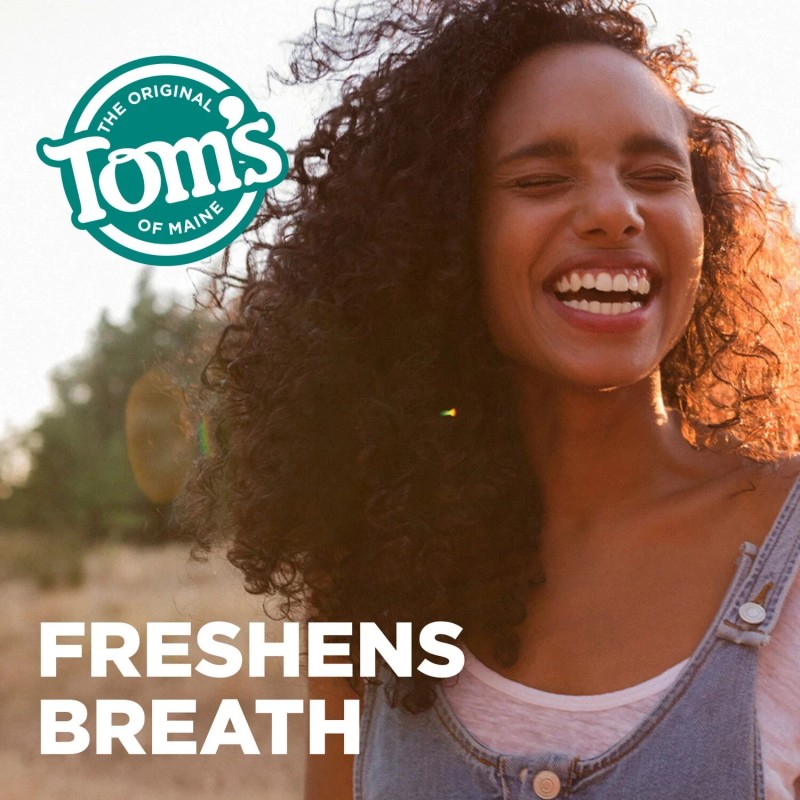 Tom's of Maine Fluoride-Free Antiplaque & Whitening Toothpaste 4.5 oz
