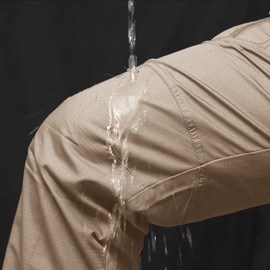 TACVASEN Cargo Pants for Men Waterproof Stretch Khaki Work Tactical Trousers Quick Dry Lightweight Hiking Outdoor Pants with Zipper Pockets 32