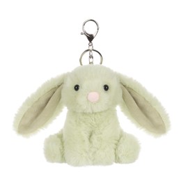 Apricot Lamb Cute Toys Plush Matcha Bunny Rabbit Stuffed Animal Soft Keychain for Kids Bag, Purse, Backpack, Handbag (Matcha Bunny，4.7 Inches)
