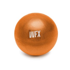 #DoYourFitness x World Fitness Mini Pilates Ball "Ball" Diameter 28 - Gym Ball for Pelvic Exercises, Strengthening Abdominal Muscles and Partial Massage, orange