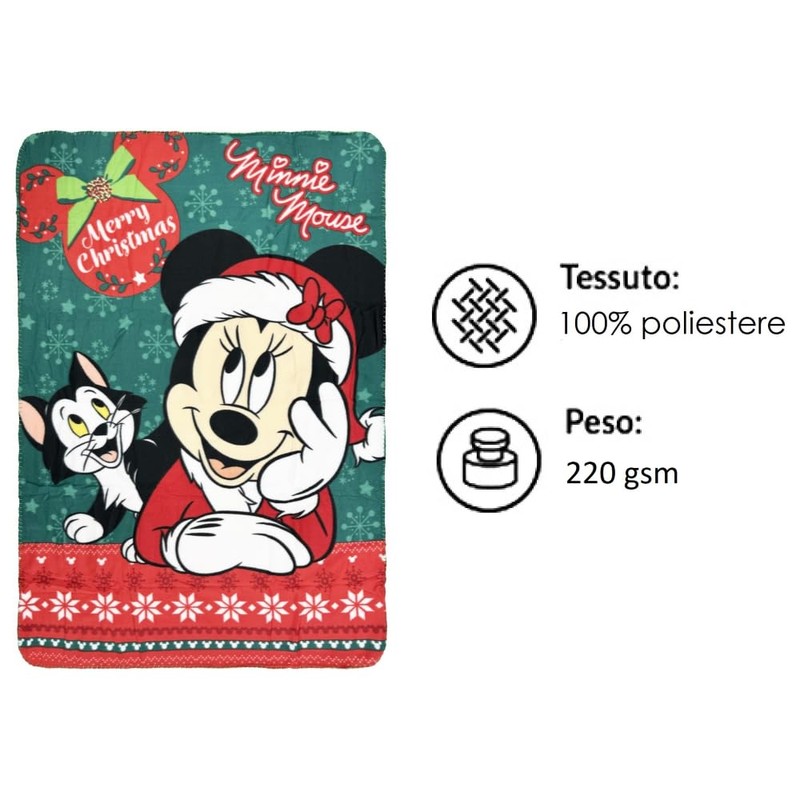 CARTOON Children's Blanket 100% Polyester 100 x 140 cm (Minnie