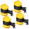 Barydat 4 Pcs 16.4 ft Magnetic Retractable Wall Barrier, Wall