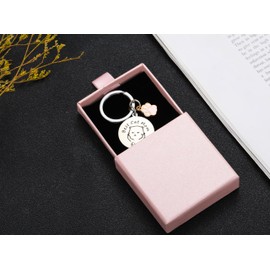 Kinsynko Pet Mom Gifts Funny Best Cat Mom Ever Keychain Pet Mom Memorial Jewelry Gifts for Christmas Mother's Day Cat Lover Family Friend