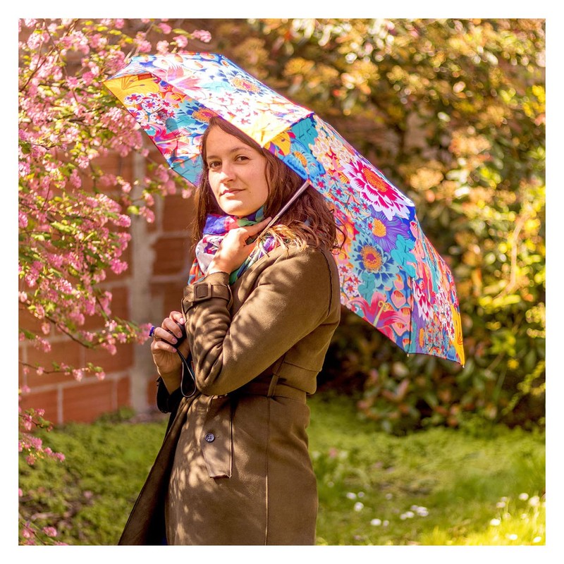 pylones, Automatic Folding Umbrella Spring Multi-Coloured, multicoloured