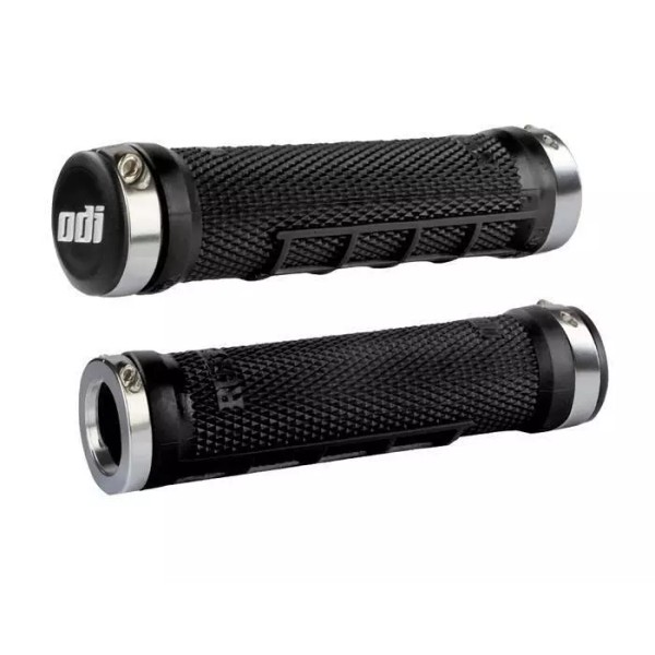 ODI Ruffian MX Lock-On Grips 130MM No Flange Black L32RFB-S