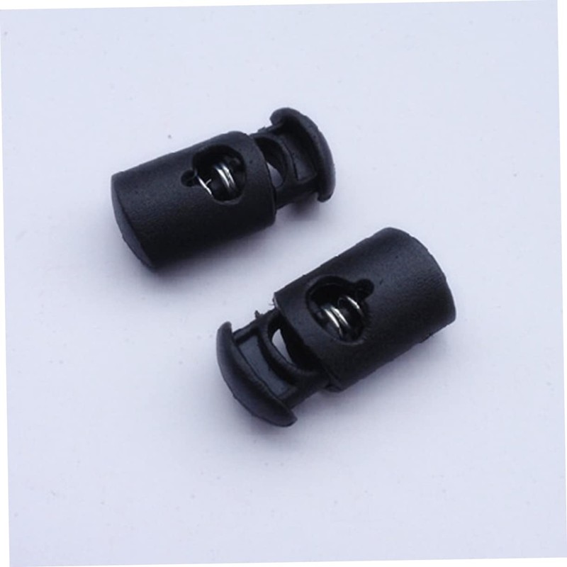 Operitacx 50pcs Lock Catch Toggles Lanyard Stopper Locks Trouser Drawstring