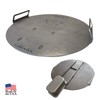 LavaLock Flat top Griddle Grate for UDS 55 Gallon Drum