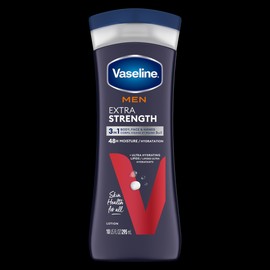 Vaseline Men Deep Healing Moisture Extra Strength Body and Face Lotion 10 Fl oz