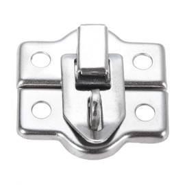 2 Pcs Jewellery Boxes Toggle Clasp Latches, Wooden Cases Latches Clasps Suitcase Toggle Catch Clasps Small Size Hasp Clasps with 40 Screws for Gift Boxes