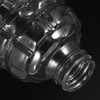 Gorise 2 Pack Plastic Subpackage Bottle, Bullets Refill Bottles Plastic