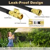 Garden Hose 50 ft, Lightweight No-Kink Leakproof Water Hose with