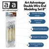Art Advantage Double Wire End Modeling Tool Set 8"