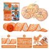 AnyDesign Fall Wired Edge Ribbon 24 Yards Autumn Pumpkin Truck