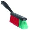 Zachte 450252 handvegerZwart geschuimd polypropyleen en zachte gespleten rood/groene polyester