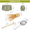 5-Piece Matcha Set Including Bowl, Chasen, Chasen Holder, Strainer &
