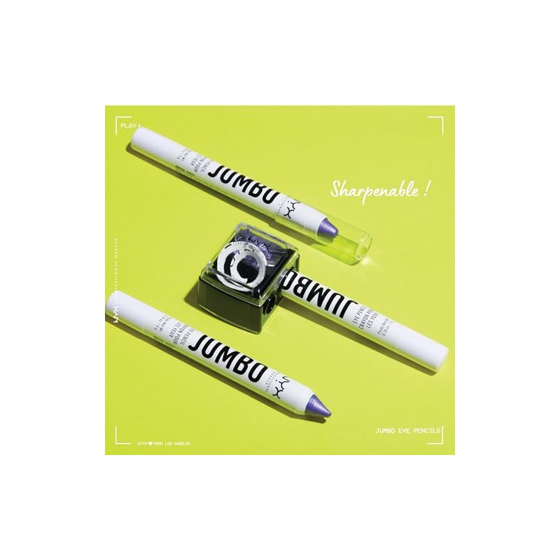 NYX Professional Makeup, Jumbo, Lápiz de ojos, Tono Black Bean