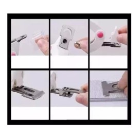 Corta Tip Profesional Para Uñas De Acrílico Con Medidor