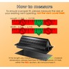 4x12 Floor Register and Vent Deflector Combo, Solid Steel 2-in-1