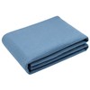 ZOLLNER Waffle Pique Blanket, 150 x 200 cm, Cotton, Breathable,