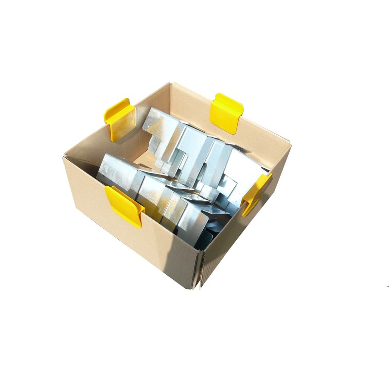 12 x Cardboard Clips / Cardboard Tab Holder Clip for