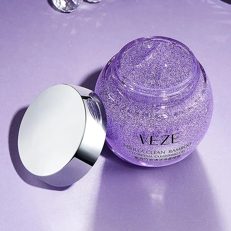 Gel Limpiador Exfoliante Veze Carbón Bambú Hidratante Piel Grasa 120g