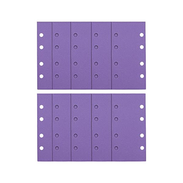 Trend AB/THD/240A Aluminium Oxide 1/3 Sanding Sheets, Pack of 10,