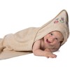ZOLLNER Pure Cotton Hooded Towel, 100 x 100 cm, 023