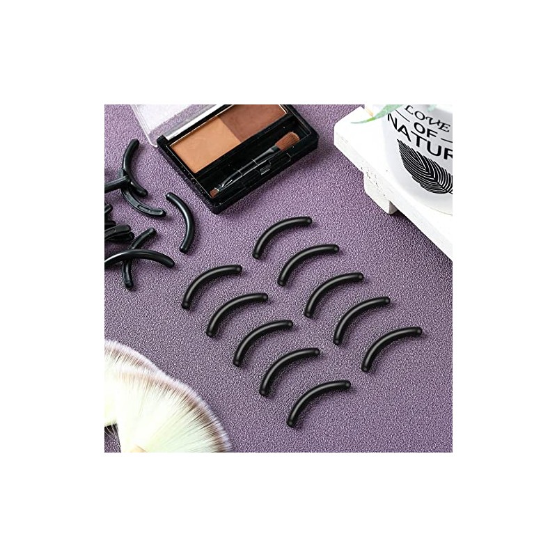 Mudder 80 Pieces Eyelash Curler Refills Pads Soft Eye Lash