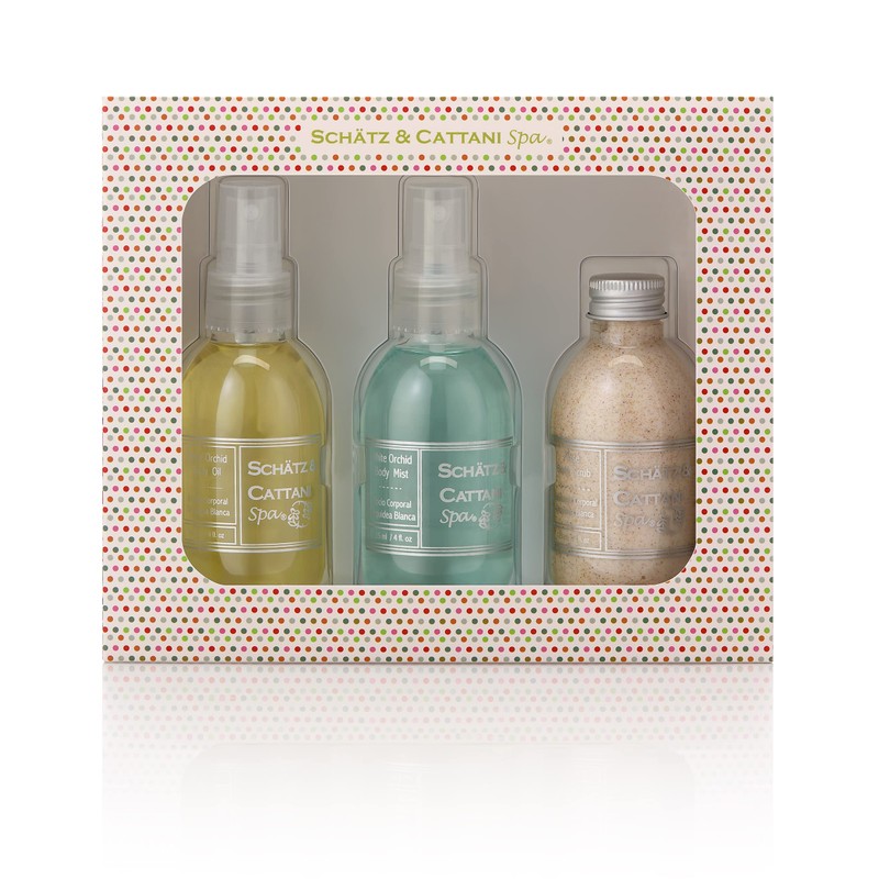 Schtz Cattani Spa Set 3 Productos 125 ml Orquídea Blanca