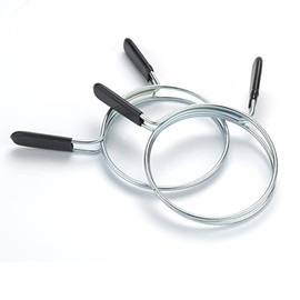 WoodRiver Double-Loop 4" EZ-Squeeze Hose Clamps, 2-Piece