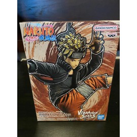 Bandai Naruto Shippuden Vibration Stars Naruto Uzumaki IV Action Figure Statue Toy