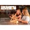 Wood Trebuchet kit for 12 and up, Fully Adjustable, launches