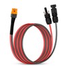 PNYZIK Upgraded 12AWG 25FT Solar to XT60i Charging Cable for