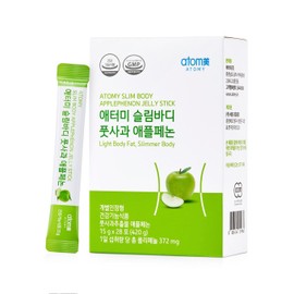 Atomy Slim Body Green Apple Apple Penon (latest. 28 packets) / 애터미 슬림바디 풋사과 애플페논 ( 최신 . 28포 )