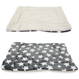 BPS Blanket Portable Bed for Dogs Cats Mattress Sofa Cushion Pets Soft Sizes S/M/L to Choose Random Colour L: 120 x 70 cm