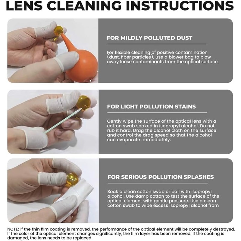 PRESIONQI CVD ZnSe Laser Focus Lenses Diameter: 20 mm FL: