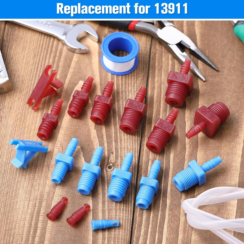 Enhon Master Cylinder Bleeder Kit Replacement for 13911, 22 In