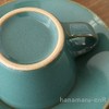 益子 Wrinkle Resistant Under Cotta Coffee Cup & Saucers 益子