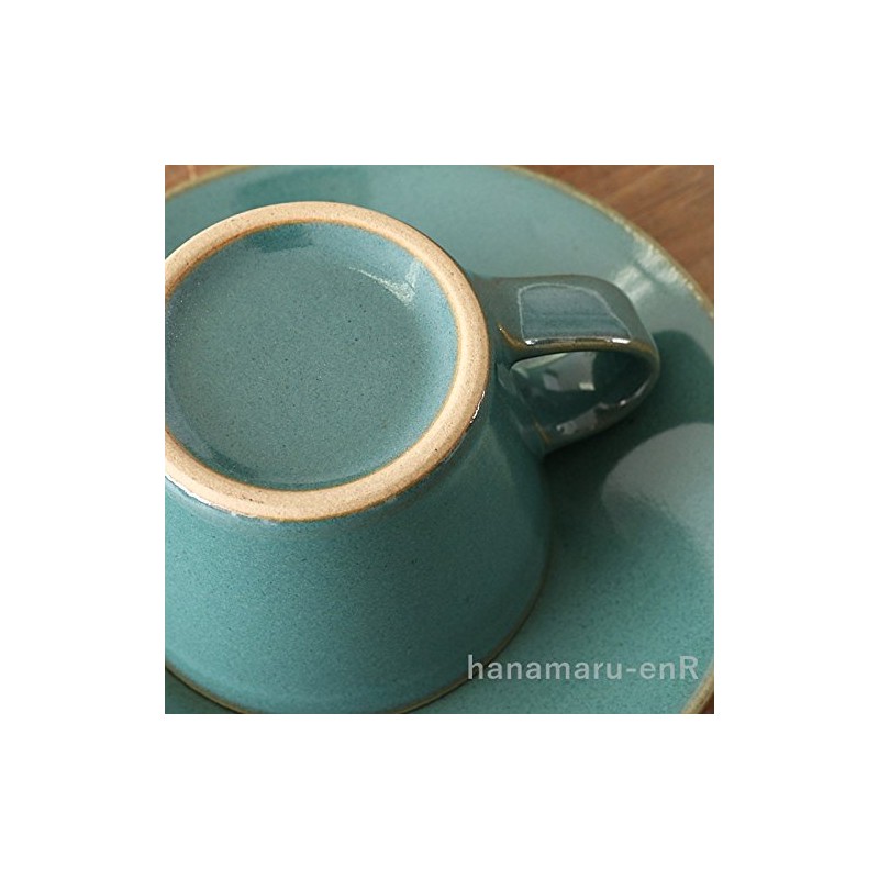 益子 Wrinkle Resistant Under Cotta Coffee Cup & Saucers 益子