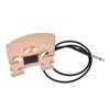 Electric Violin Bridge with Internally Piezo Pickup for 4/4 Violin