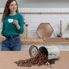 BERTILLE Stainless Steel Coffee Canister,22oz Kitchen Food Storage Container with