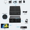 4K HDMI Audio Extractor, HDMI to Optical SPDIF and 3.5mm
