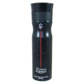 E de B Pure Black Creation Lamis Fragranced Body Spray For Men 200ml