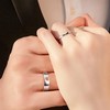 Sanfenly Men Women 925 Sterling Silver Ring Carven I Love