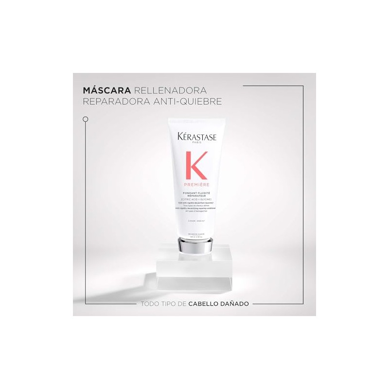 Kérastase Premier Fondant Fluidite Reparateur Acondicionador Cabello Dañado Elimina Sobredosis