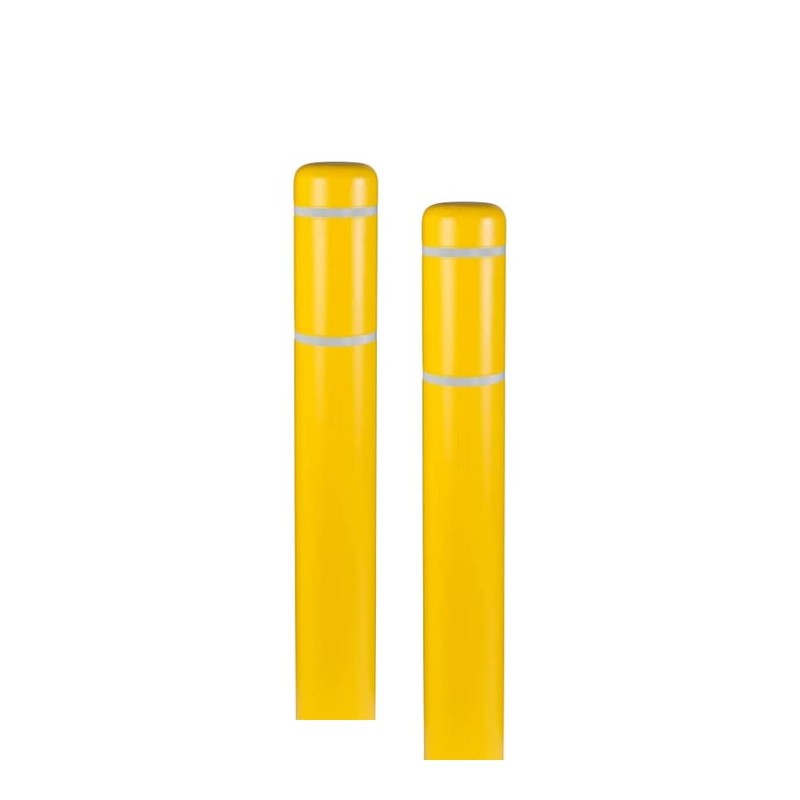 BollardGard 7" x 60" 2-Pack Bollard Cover - Innoplast (Yellow