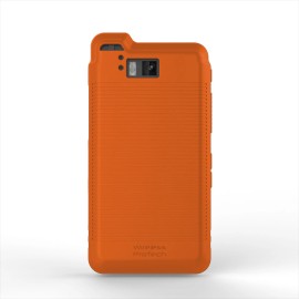 Sonim XP8 Case Flex Skin TPU Slim Line XP8800 Case by Wireless PROTECH - Orange