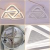 Modern LED Ceiling Light Fixture Flush Mount with Infinity Mirror