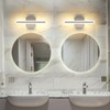 Joosenhouse 15.7 Inch Brushed Nickel Vanity Light for Bathroom –