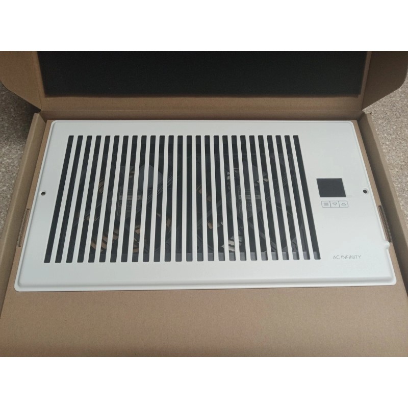 AC Infinity AIRTAP T6 Booster Fan for Registers 6"×12" Heat